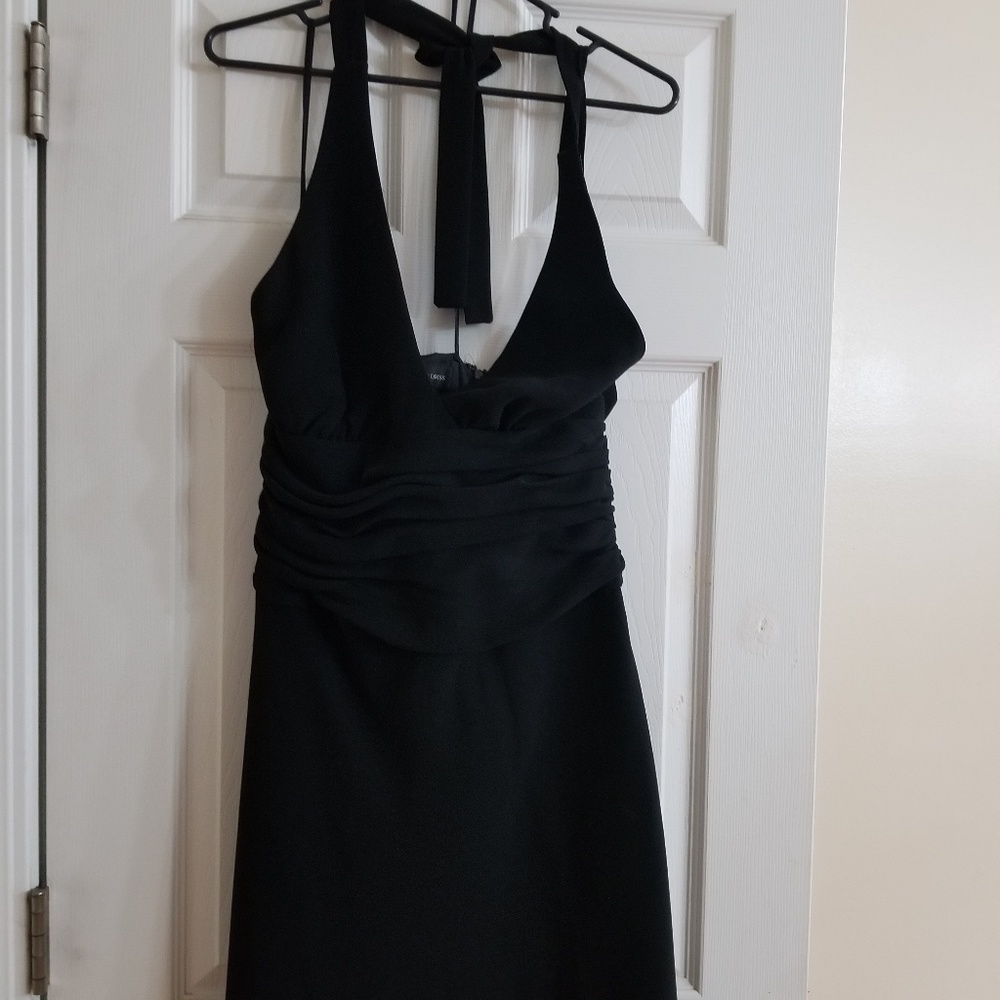 Jones New York black holter dress